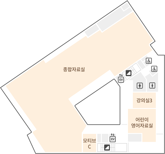 숲속도서관 2층 도면